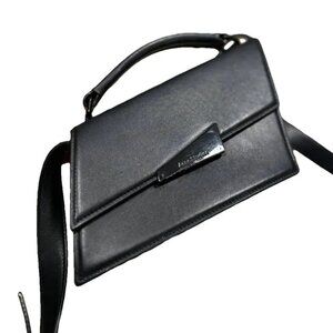 Acne Studios “Distortion” Leather Shoulder Bag